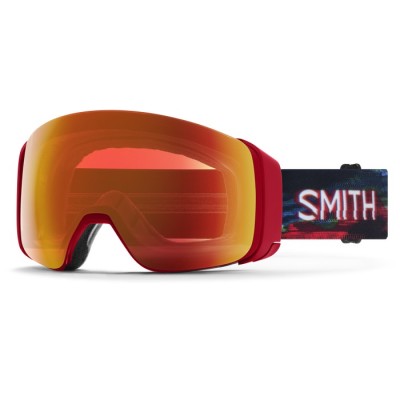 GOGLE SMITH 4D MAG CRIMSON GLITCH HUNTER CHROMAPOP EVERYDAY RED MIRROR + DODATKOWA SZYBA CHROMAPOP STORM YELLOW FLASH 24