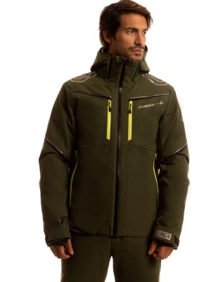 KURTKA FISCHER RC4 UNISEX SKIJACKET GREEN 2025