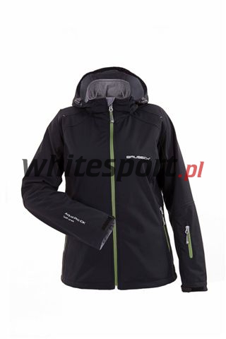 KURTKA DAMSKA BRUBECK SOFT SHELL CZARNY