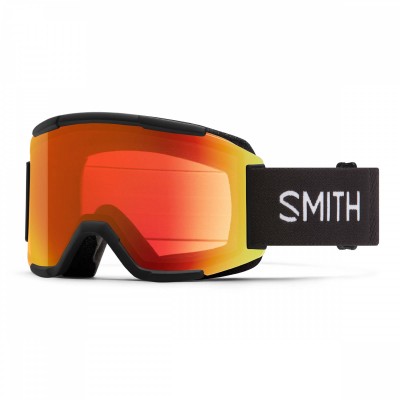 GOGLE SMITH SQUAD S BLACK CHROMAPOP PHOTOCHROMIC RED MIRROR 2024