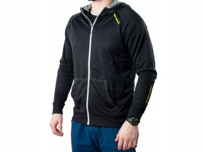 BLUZA FISCHER SHOP KIT BLACK Z KAPTUREM