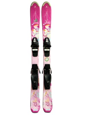 NARTY DYNASTAR STARLETT 100CM + WIĄZANIA TYROLIA SYMPRO UŻYWANE