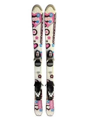 NARTY ROSSIGNOL LOLITA 100CM + WIĄZANIA ROSSIGNOL COMP J UŻYWANE