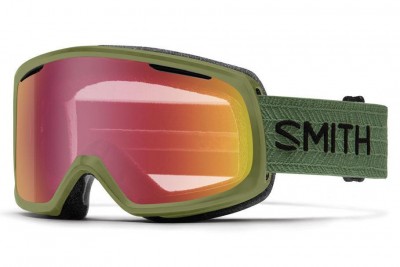 GOGLE SMITH RIOT OLIVE RED SENSOR MIRROR + DODATKOWA SZYBA RC36