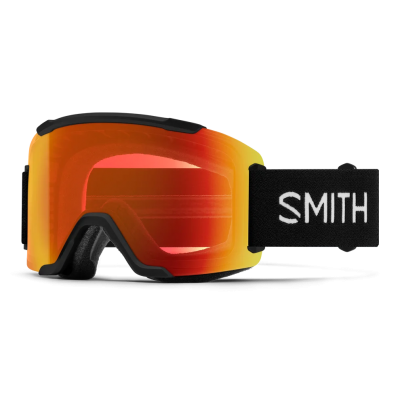 GOGLE SMITH SQUAD 2 BLACK CHROMAPOP EVERYDAY RED MIRROR + DODATKOWA SZYBA YELLOW 2027