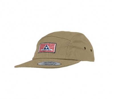 CZAPKA Z DASZKIEM FISCHER CAP 5 PANEL KHAKI VACUME