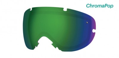 SZYBY DO GOGLI SMITH I/OS CHROMAPOP SUN GREEN MIRROR LENS WYPRZEDAŻ	