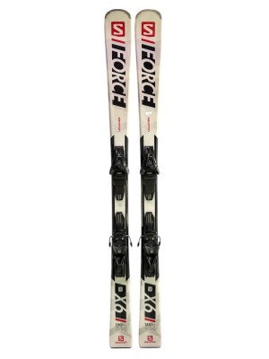 NARTY SALOMON S FORCE X6 150CM + WIĄZANIA SALOMON L10 UŻYWANE