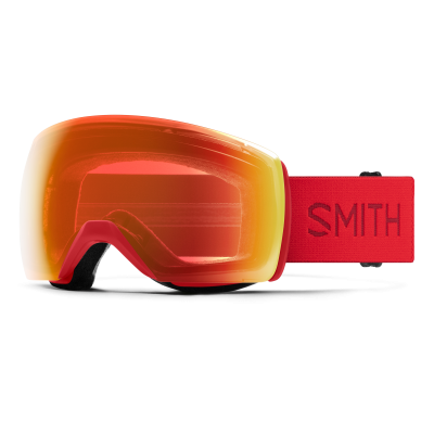 GOGLE SMITH SKYLINE XL LAVA CHROMAPOP EVERYDAY RED MIRROR 2023