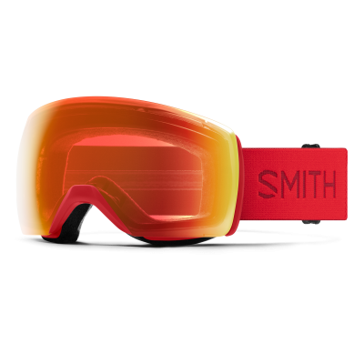 GOGLE SMITH SKYLINE XL LAVA CHROMAPOP EVERYDAY RED MIRROR
