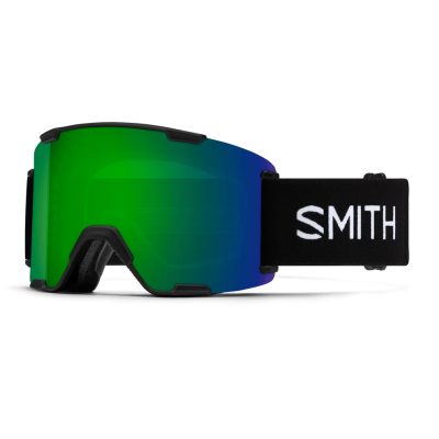 GOGLE SMITH STASH XL BLACK CHROMAPOP SUN GREEN MIRROR DODATKOWA SZYBA CHROMAPOP STORM BLUE SENSOR 2027