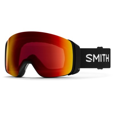 GOGLE SMITH 4D MAG BLACK CHROMAPOP SUN RED MIRROR + DODATKOWA SZYBA CHROMAPOP STORM YELLOW FLASH 2025