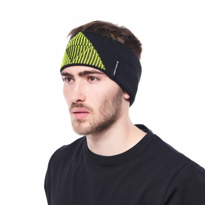 OPASKA FISCHER HEADBAND GERLOS BLACK/YELLOW