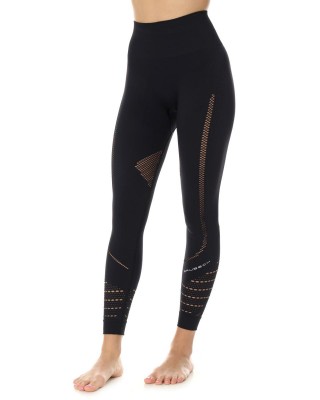 LEGGINSY TERMOAKTYWNE DAMSKIE BRUBECK GYM LE12910 CZARNY 