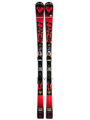 NARTY ROSSIGNOL HERO CARVE LIMITED C13 162CM + WIĄZANIA LOOK XPRESS UŻYWANE
