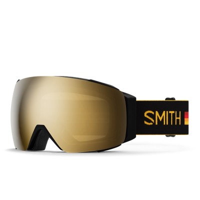 GOGLE SMITH I/O MAG SPEED RACER CHROMAPOP SUN BLACK GOLD ​MIRROR + DODATKOWA SZYBA CHROMAPOP STORM BLUE SENSOR 2025