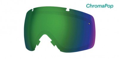 SZYBY DO GOGLI SMITH I/O CHROMAPOP SUN GREEN MIRROR LENS 