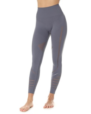 LEGGINSY TERMOAKTYWNE DAMSKIE BRUBECK GYM SZARY LE12910 SZARY