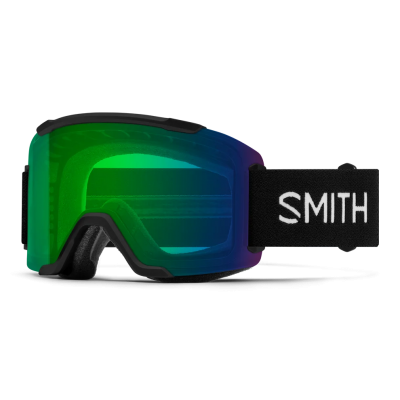 GOGLE SMITH SQUAD 2 BLACK CHROMAPOP EVERYDAY GREEN MIRROR + DODATKOWA SZYBA CHROMAPOP STORM BLUE SENSOR MIRROR 2027