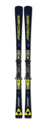 NARTY FISCHER RC4 SUPERIOR TI AR + WIĄZANIA RC4 Z11 160CM 2025
