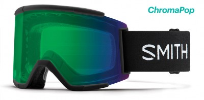 GOGLE SMITH SQUAD XL BLACK CHROMAPOP EVERYDAY GREEN MIRROR + DODATKOWA SZYBA CHROMAPOP STORM ROSE FLASH 2025