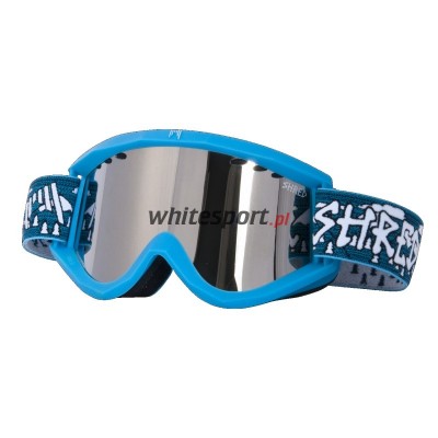 GOGLE SHRED SOAZA WHYWESHRED BLUE PLATINUM REFLECT