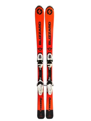 NARTY BLIZZARD FIREBIRD 130CM + WIĄZANIA MARKER 7.0 UŻYWANE