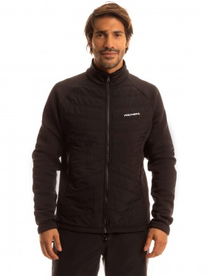 KURTKA FISCHER DYNAMIC HYBRID UNISEX HYBRID LAYER JACKET BLACK 2025
