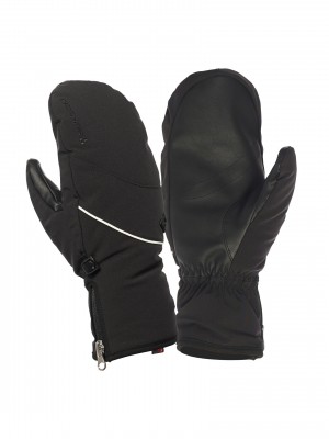 RĘKAWICZKI RĘKAWICE NARCIARSKIE FISCHER SKI GLOVES SKIMITTEN COMFORT LADIES BLACK 2025