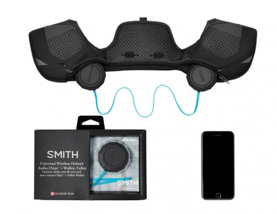 AKCESORIA SMITH WIRELESS BLUETOOTH AUDIO CHIPS + WALKIE-TALKIE SŁUCHAWKI DO KASKU OUTDOOR TECH BEZPRZEWODOWE