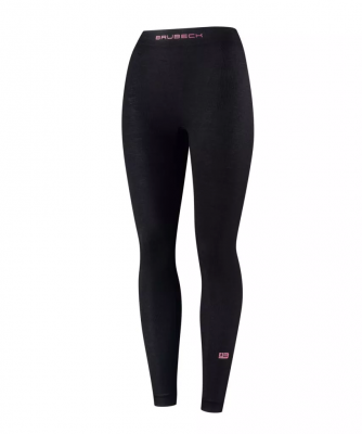 SPODNIE TERMOAKTYWNE DAMSKIE BRUBECK ACTIVE MERINO LE1430W CZARNY
