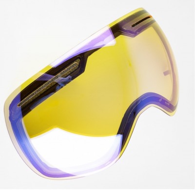 SZYBA DO GOGLI DRAGON APX YELLOW BLUE IONIZED
