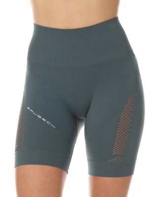 LEGGINSY TERMOAKTYWNE KRÓTKIE BRUBECK GYM LB10440 ZIELONY 