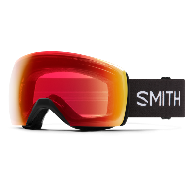 GOGLE SMITH SKYLINE XL BLACK CHROMAPOP PHOTOCHROMIC RED MIRROR 2024