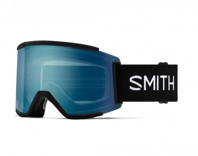 GOGLE SMITH SQUAD XL BLACK CHROMAPOP EVERYDAY BLUE MIRROR + DODATKOWA SOCZEWKA CHROMAPOP STORM BLUE SENSOR MIRROR 2025