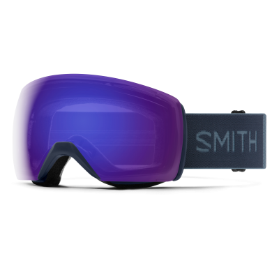 GOGLE SMITH SKYLINE XL FRENCH NAVY CHROMAPOP EVERYDAY VIOLET MIRROR 2023