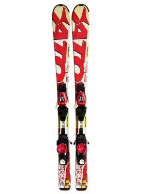 NARTY ATOMIC REDSTER 110CM + WIĄZANIA ATOMIC UŻYWANE