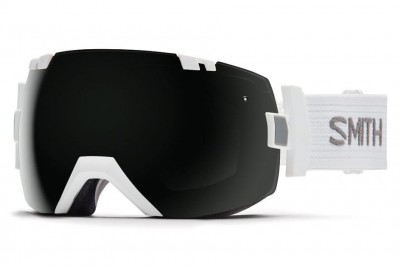 GOGLE SMITH I/OX WHITE BLACKOUT + DODATKOWA SZYBA RED SENSOR MIRROR