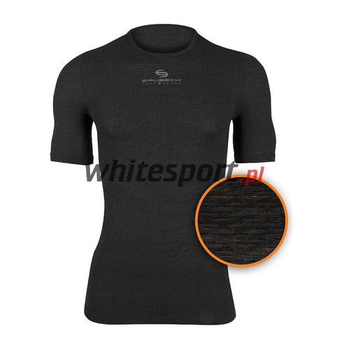 KOSZULKA TERMOAKTYWNA UNISEX Z KRÓTKIM RĘKAWEM ,,POTÓWKA'' BRUBECK 3D SS1054U GRAFIT